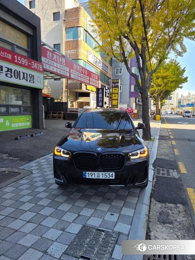 BMW X4 (G02) 2025 Черный из Кореи