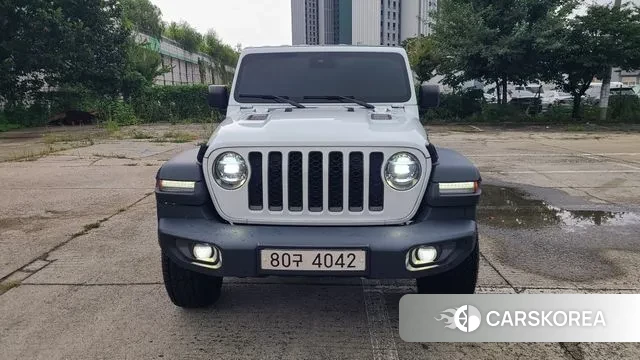 Jeep Gladiator (JT) 2021 Белый из Кореи