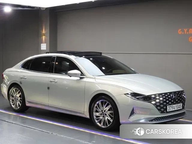 Hyundai The New Grandeur IG 2020 Серебристо-серый из Кореи