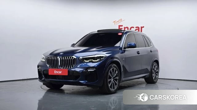BMW X5 (G05) 2021 Синий из Кореи