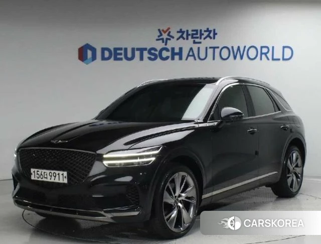 Genesis GV70 2021 Черный из Кореи