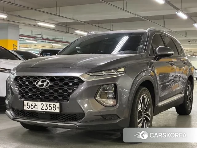 Hyundai Santa Fe TM 2019 Серый из Кореи