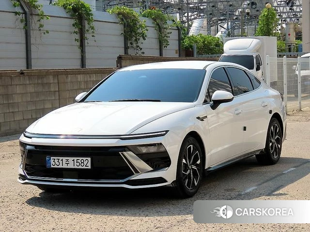 Hyundai Sonata D Edge (DN8) 2024 Белый из Кореи