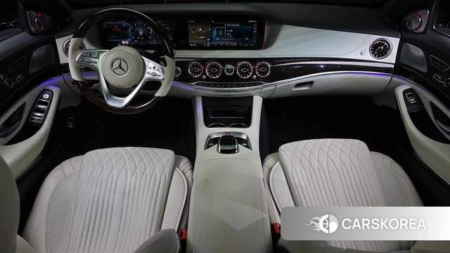 Mercedes-Benz S-Class W222 2018 Черный из Кореи
