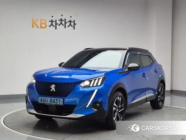 Peugeot e-2008 second generation 2021 Синий из Кореи