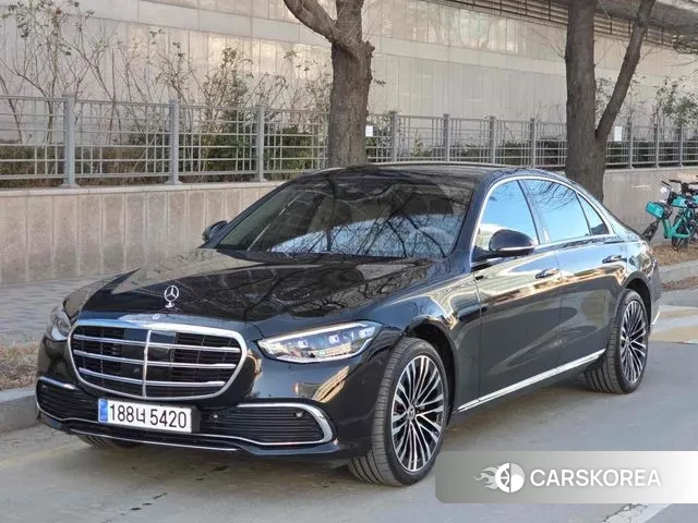 Mercedes-Benz S-Class W223 2023 Черный из Кореи