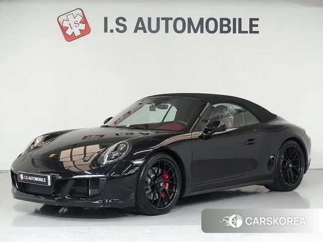 Porsche 911 2018 Черный из Кореи