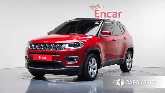 Jeep Compass 2nd Generation 2019 Красный из Кореи