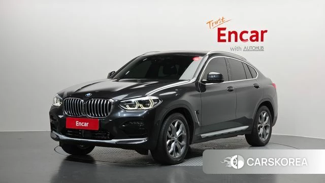 BMW X4 (G02) 2021 Серый из Кореи