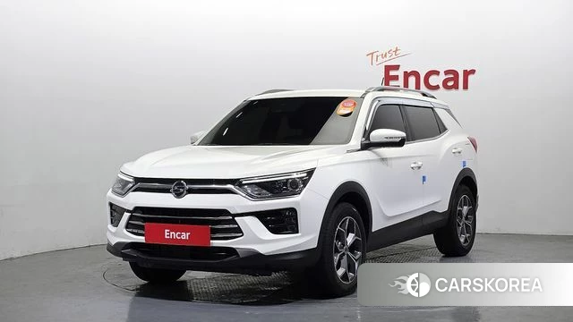 Ssangyong Beautiful Korando 2020 Белый из Кореи