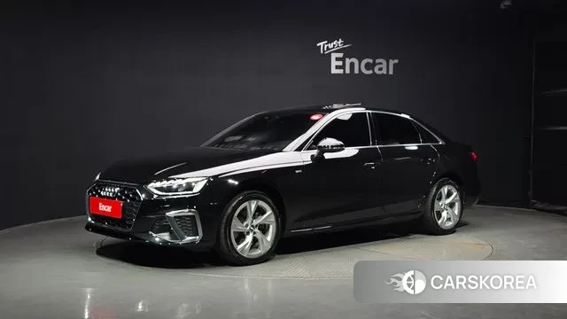 Audi A4 (B9) 2021 Черный из Кореи