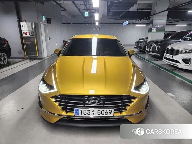 Hyundai Sonata (DN8) 2019 Желтый из Кореи