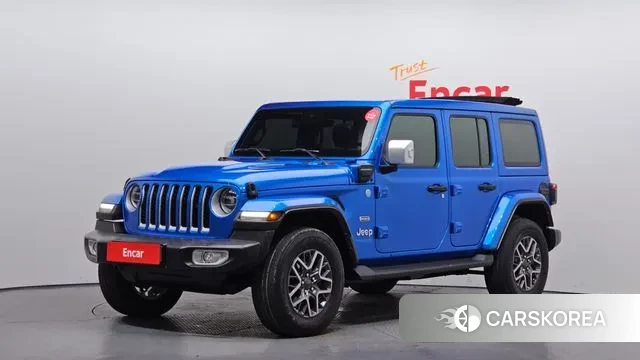 Jeep Wrangler (JL) 2022 Синий из Кореи