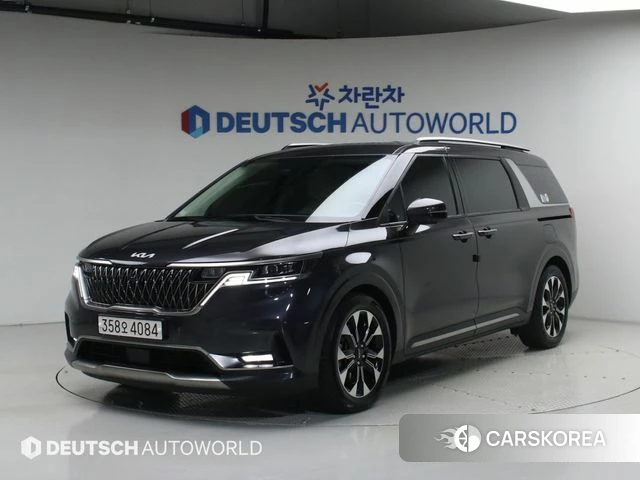 Kia Carnival 4th generation 2023 Черный из Кореи
