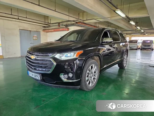 Chevrolet (GM Daewoo) Traverse 2021 Черный из Кореи
