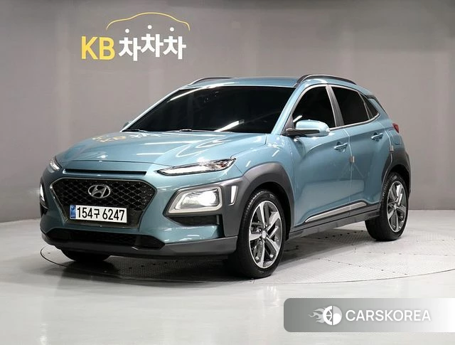 Hyundai Kona 2019 Синий из Кореи