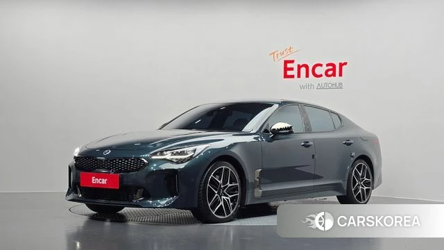 Kia Stinger Meister 2022 Темно-зеленый из Кореи