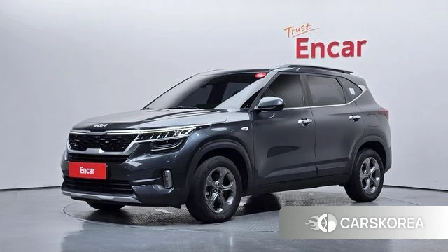Kia Seltos 2021 Серый из Кореи