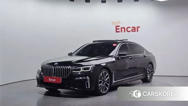 BMW 7 Series (G11) 2020 Черный из Кореи