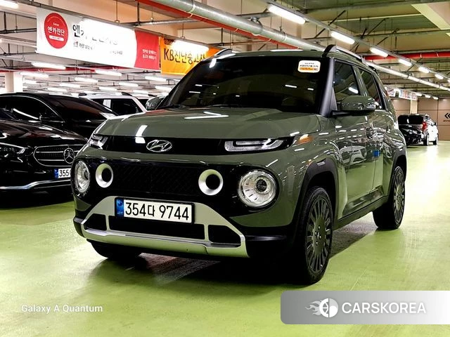 Hyundai Casper 2022 Светло-зеленый из Кореи