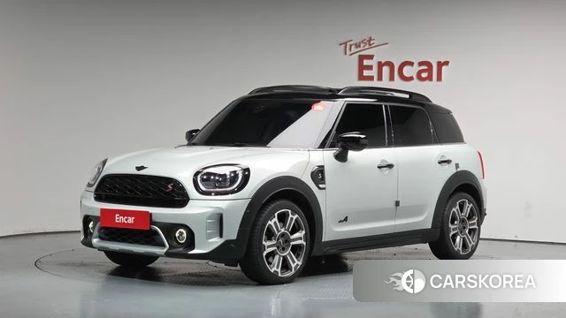 Mini Cooper S Countryman 2022 Серебристо-серый из Кореи