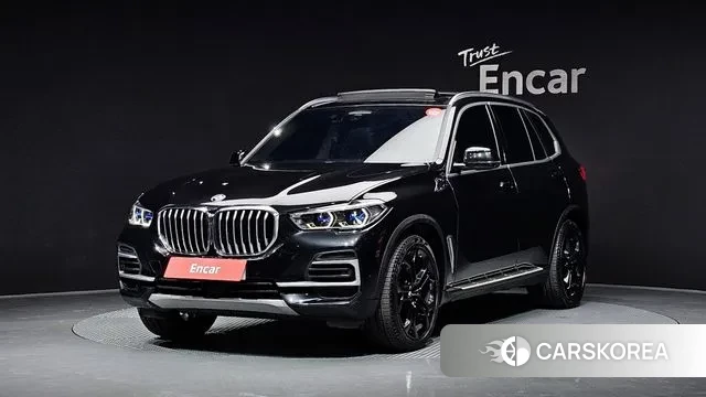 BMW X5 (G05) 2022 Черный из Кореи