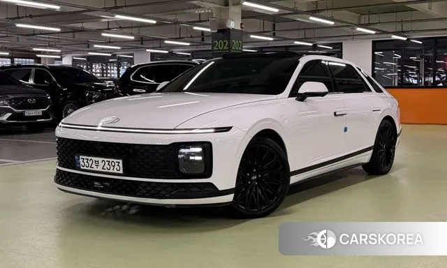 Hyundai Grandeur (GN7) 2022 Белый из Кореи