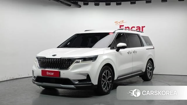 Kia Carnival 4th generation 2021 Белый из Кореи