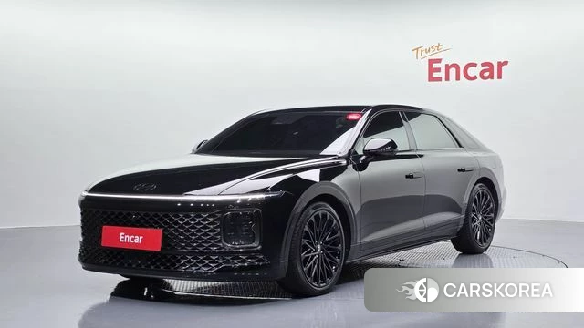 Hyundai Grandeur (GN7) 2023 Черный из Кореи