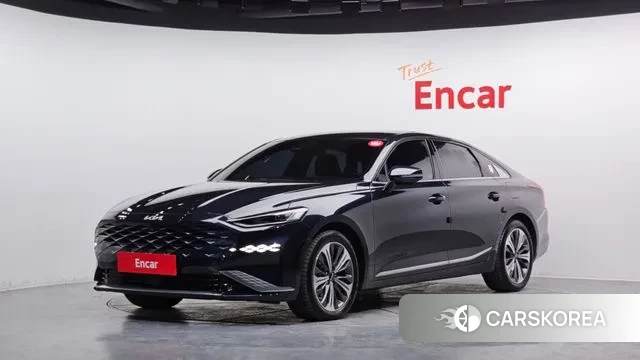 Kia K8 Hybrid 2023 Синий из Кореи