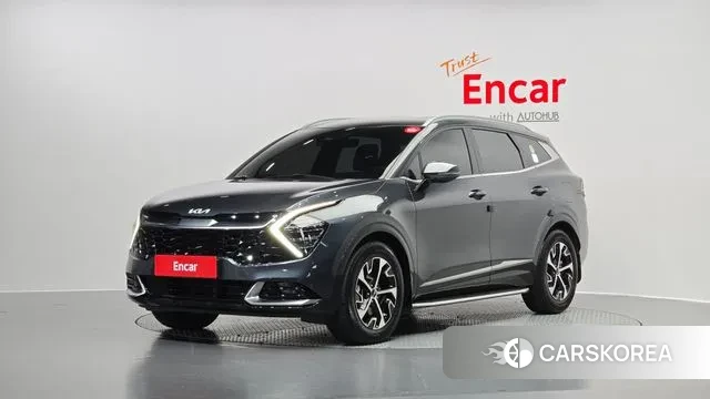 Kia Sportage 5th Generation Hybrid 2023 Серый из Кореи