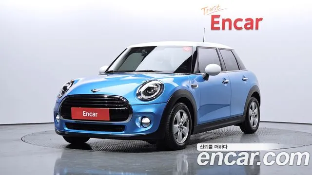 Mini Cooper 2019 Синий из Кореи