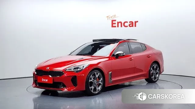 Kia Stinger 2019 Красный из Кореи