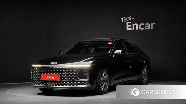 Hyundai Grandeur (GN7) 2023 Черный из Кореи