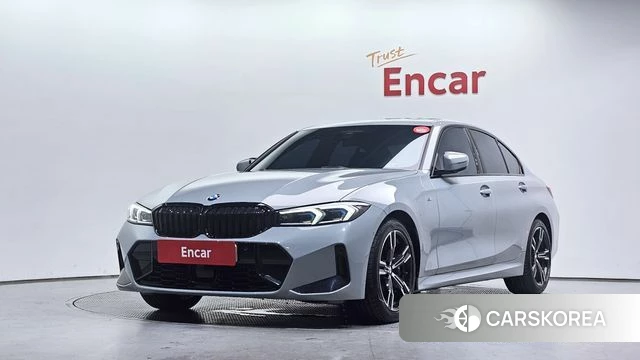 BMW 3 Series (G20) 2024 Светло-серебряный цвет из Кореи