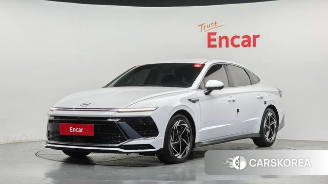 Hyundai Sonata D Edge Hybrid (DN8) 2023 Белый из Кореи