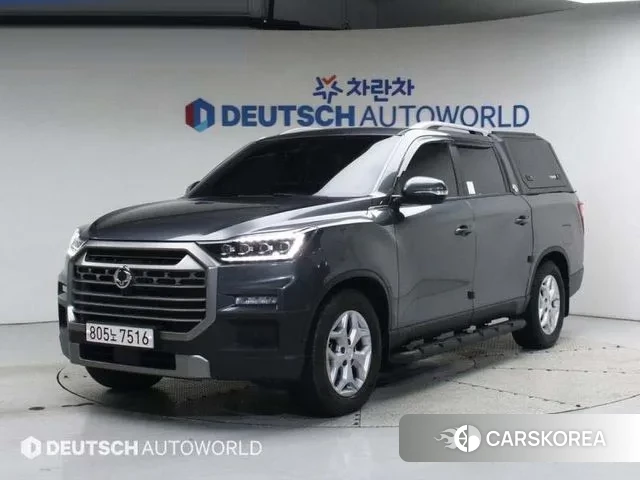 Ssangyong The New Rexton Sport 2023 Серый из Кореи