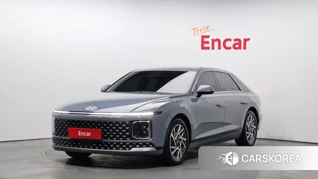 Hyundai Grandeur (GN7) 2025 Светло-серебряный цвет из Кореи