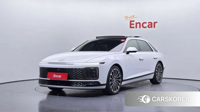 Hyundai Grandeur Hybrid (GN7) 2023 Белый из Кореи
