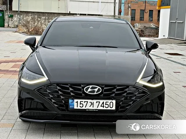 Hyundai Sonata (DN8) 2022 Черный из Кореи