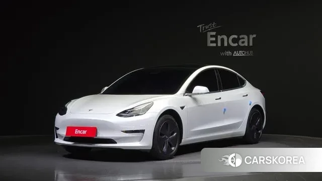Tesla Model 3 2020 Белый из Кореи