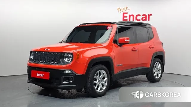 Jeep Renegade 2018 Оранжевый из Кореи