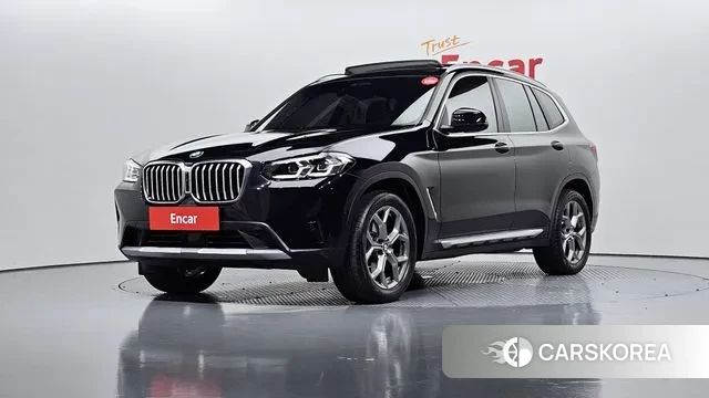 BMW X3 (G01) 2023 Черный из Кореи