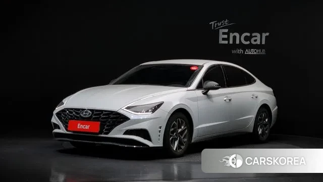 Hyundai Sonata (DN8) 2021 Белый из Кореи