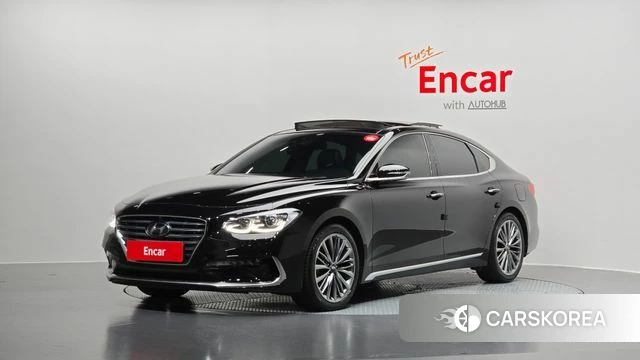 Hyundai Grandeur IG 2018 Черный из Кореи