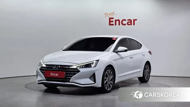 Hyundai The New Avante AD 2019 Белый из Кореи