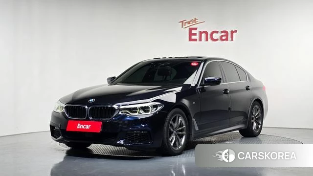 BMW 5 Series (G30) 2020 Черный из Кореи