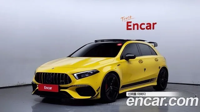 Mercedes-Benz A-Class W177 2020 Желтый из Кореи