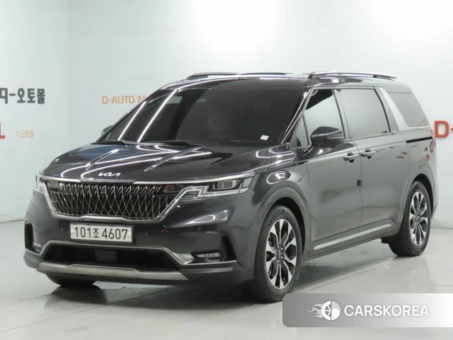 Kia Carnival 4th generation 2023 Серый из Кореи