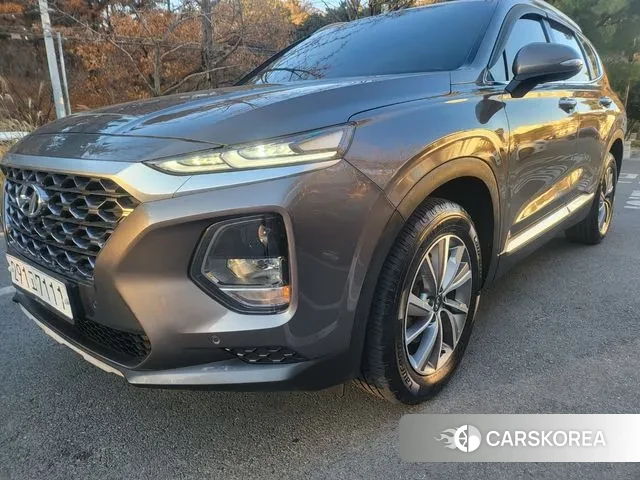 Hyundai Santa Fe TM 2019 Серый из Кореи